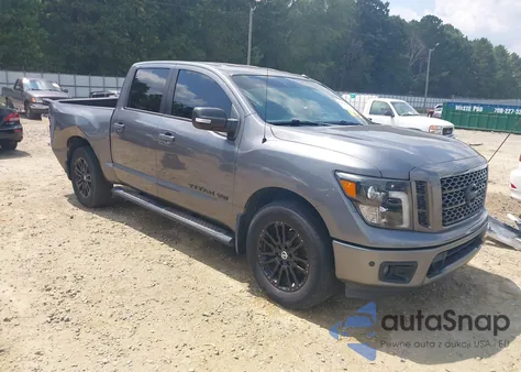 2019 Nissan Titan Sv из США, поврежденный, VIN 1N6AA1E55KN514909